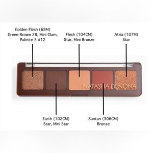 Natasha Denona Mini Eyeshadow Alloy Palette